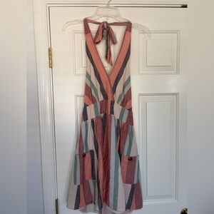 American Eagle Outfitters Multicolor Backless Dress